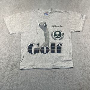 Vintage 90s Gatlinburg TN Golf Souvenir Tee Kids Shirt Single Stitch Made in USA